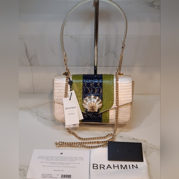 Brahmin Handbags - Brahmin Rosa Multi Antiguo Shoulder Bag NWT